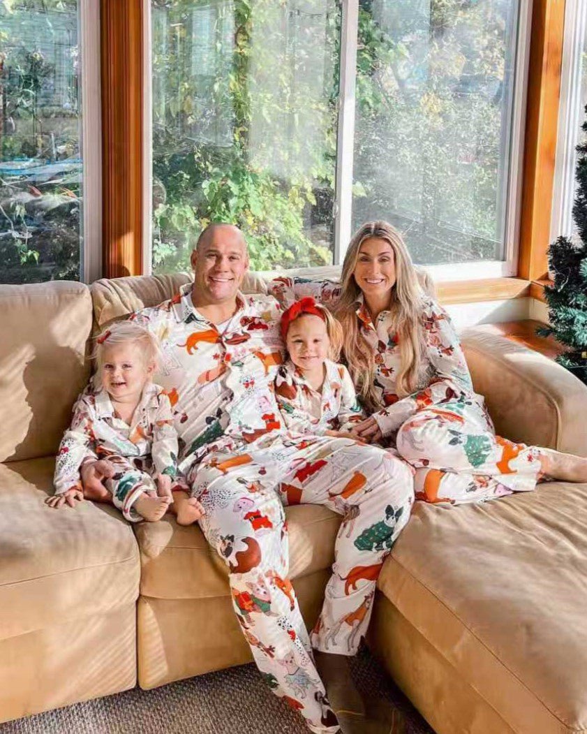Merry Pups - Family Matching Christmas Pajamas - Merryreindeer