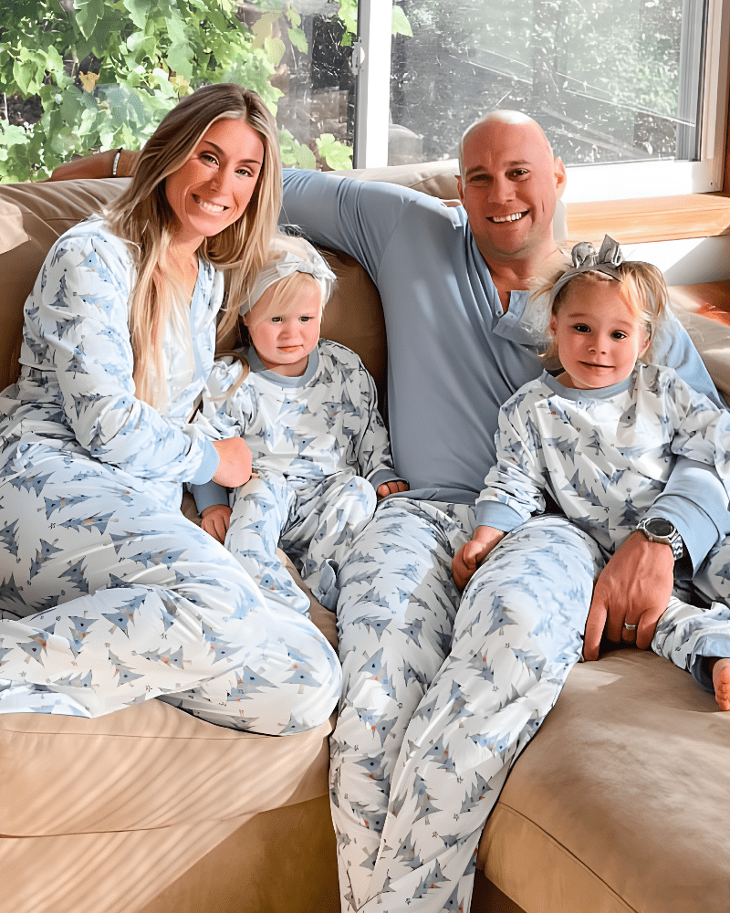 Tree Delight - Family Matching Christmas Pajamas - Merryreindeer