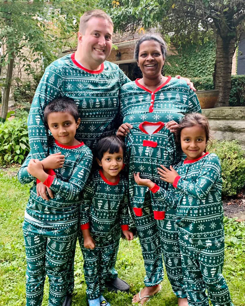Christmas Crew-Family Matching Christmas Pajamas